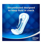 Always Maxi Profresh Night Sanitary Towels X9