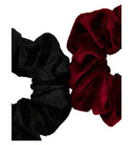 Boots Kids Scrunchies Red and Black Velvet