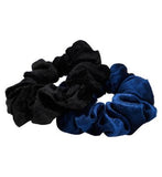 Boots Kids scrunchie velvet navy/black 2s