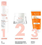 Avène Les Essentiels Rich Revitalizing Nourishing Cream for Dry, Sensitive Skin 50ml