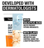 NEUTROGENA® Clear & Defend 1% Salicylic Acid 2-IN-1 Wash-Mask 150ml