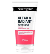 NEUTROGENA® Clear & Radiant Face Scrub Daily Exfoliator with Vitamin C (1x 150ml)
