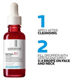 La Roche-Posay Retinol B3 Anti-wrinkle Anti-Ageing Serum With Retinol And Vitamin B3 Suitable For Sensitive Skin 30ml
