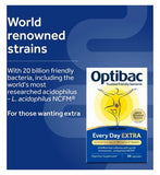 Optibac Every Day EXTRA Gut Supplement - 30 Capsules