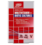 Boots A-Z Multivitamin + Live Friendly Bacteria 30 Capsules
