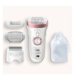 Braun Silk-épil 9, Epliator for Long Lasting Hair Removal - White/Bronze 9-720