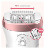 Braun Silk-épil 9, Epliator for Long Lasting Hair Removal - White/Bronze 9-720