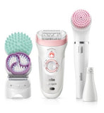 Braun Silk-épil Beauty Set 9 9-985 Deluxe 7-in-1 Hair Removal - Epilator, Shaver, Exfoliator