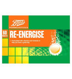 Boots Re-Energise Orange 60 Effervescent Tablets