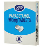 Boots Paracetamol 500mg Tablets - 16 Tablets