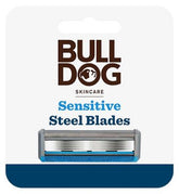 Bulldog Skincare Sensitive Men's Razor Refills, 4 pack