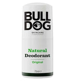 Bulldog Skincare Original Men's Deodorant Stick Herbal Aromatic Scent Natural Deodorant for Men 75ml
