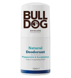 Bulldog Skincare Peppermint & Eucalyptus Natural Deodorant 75ml