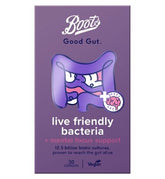 Boots Good Gut Live Friendly Bacteria + Mental Focus Support 30 Capsules