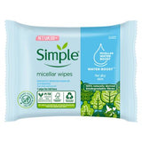 Simple Kind to Skin Micellar Biodegradable Cleansing Wipes 20 Wipes