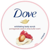 Dove Pomegranate Seeds & Shea Butter Body Scrub 225 ml