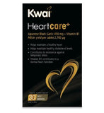 Kwai Heartcare+ Black Garlic 450 mg + Vitamin B1 30 Tablets