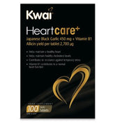 Kwai Heartcare+ Black Garlic 450 mg + Vitamin B1 - 100 Tablets