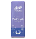 Boots Everyday Maxi Towels Night 10s