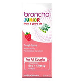 Bronchostop Junior Cough Syrup for Dry and Chesty Coughs - 200ml