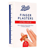 Boots Extra Hold Finger Plasters - 16 Pack