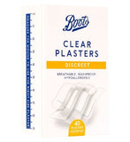 Boots Discreet Clear Plasters - 40 Pack