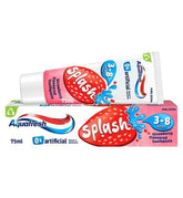 Aquafresh Kids Toothpaste, Splash 3-8 years Strawberry & Mint Flavour 75ml