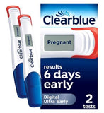 Clearblue Digital Ultra Early Pregnancy Test, 2 Digital Tests
