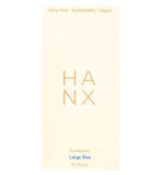Hanx Ultra-Thin Large Size Vegan Condoms - 10 Pack