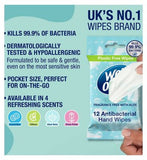 Wet Ones 'Be Gentle' Biodegradable Antibacterial Hand Wipes, 12 Pack