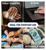 Wet Ones 'Be Gentle' Biodegradable Antibacterial Hand Wipes, 12 Pack