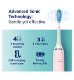 Philips Sonicare Electric Toothbrush DiamondClean 9000 Pink with App Connect HX9911/53