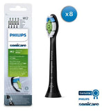 Philips Sonicare Optimal White BrushSync Enabled Replacement Toothbrush Brush Heads (Black) 8 pack HX6068/13