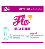 Flo Natural Bamboo Liners Daily Ultra-Thin 24