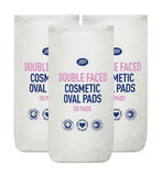 Pack of 3 Boots double faced oval cotton wool pads 50