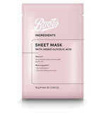 Boots Ingredients Sheet Mask with Added Glycolic Acid