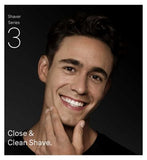 Braun Series 3 Shave and Style Electric Shaver, Wet & Dry Razor for Men - Black/Blue 310BT