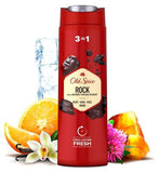 Old Spice Rock + Charcoal Shampoo & Shower Gel 400ml