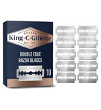 King C. Gillette Men’s Double Edge Safety Razor Blades, 10 Refills