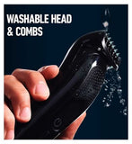 King C. Gillette Cordless Beard Trimmer Hair Clipper Kit with 3 Interchangeable Combs