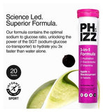 Phizz Apple & Blackcurrant 3-in-1 Hydration, Electrolytes and Vitamins Effervescent (20 Tablets)