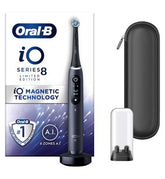 Oral-B iO8™ Electric Toothbrush Black Onyx with Limited Edition Travel Case
