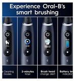 Oral-B iO8™ Electric Toothbrush Black Onyx with Limited Edition Travel Case
