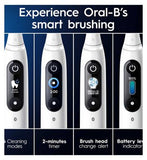 Oral-B iO8™ Electric Toothbrush - White Alabaster with Limited Edition Travel Case