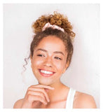 Kitsch Satin Sleep Scrunchies 5s - Blush