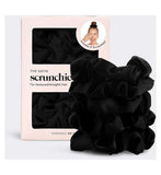 Kitsch Satin Sleep Scrunchie 5s - Black