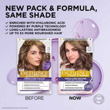 L’Oréal Paris Excellence Cool Crème Permanent Hair Dye, Long-lasting Anti-Brassiness Colour, 7.11 Ultra Ash Blonde