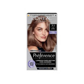 L’Oréal Paris Preference Permanent Hair Dye, Luminous Colour, Ultra Ash Blonde 7.11