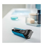 Braun Series 3 ProSkin Electric Shaver - Black/Blue 3010s