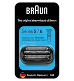 Braun Series 5 Electric Shaver Head Replacement - Black 53B